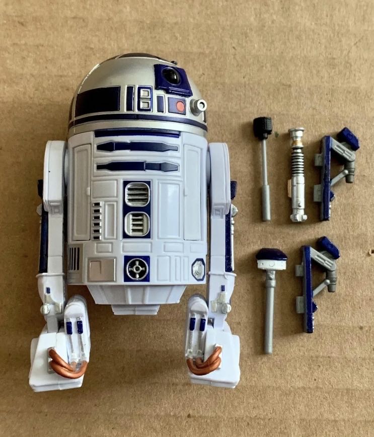 R2-D2 TBS[P1] #04 - Hasbro (Star Wars Black 6”) (Star Wars Episode IV: A New Hope) action figure collectible - Main Image 4