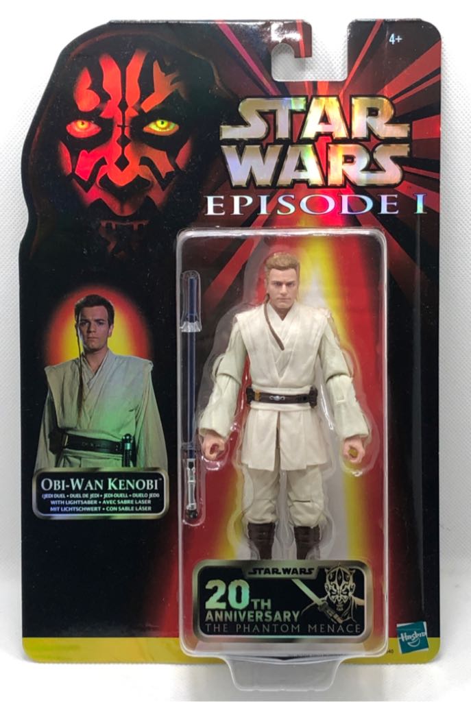 Obi-Wan Kenobi - Hasbro (Star wars black 6” 20th Ann. EP 1) (Starwars Black 6 inch) action figure collectible - Main Image 1