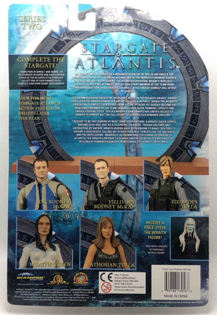 Rodney McKay (Field Ops) - Diamond Select (Stargate Atlantis) (Stargate Atlantis) action figure collectible - Main Image 2
