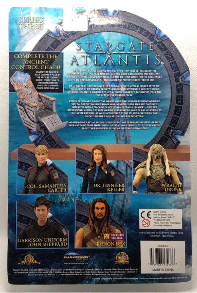John Sheppard (Garrison Uniform) - Diamond Select (Stargate Atlantis) (Stargate Atlantis) action figure collectible - Main Image 2