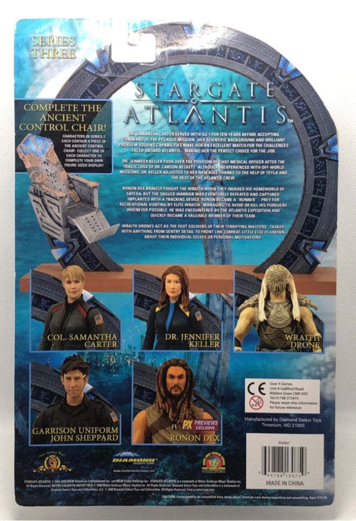 DR. Jennnifer Keller - Diamond Select (Stargate Atlantis) (Stargate Atlantis) action figure collectible - Main Image 2