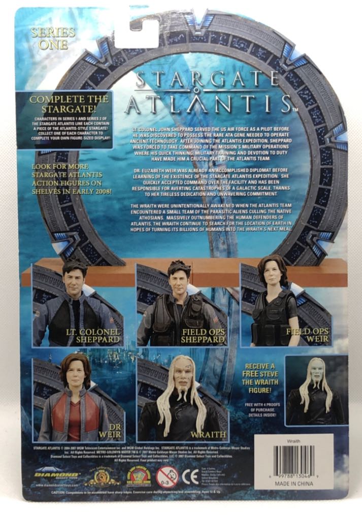 Wraith - Diamond Select (Stargate Atlantis) (Stargate Atlantis) action figure collectible - Main Image 2