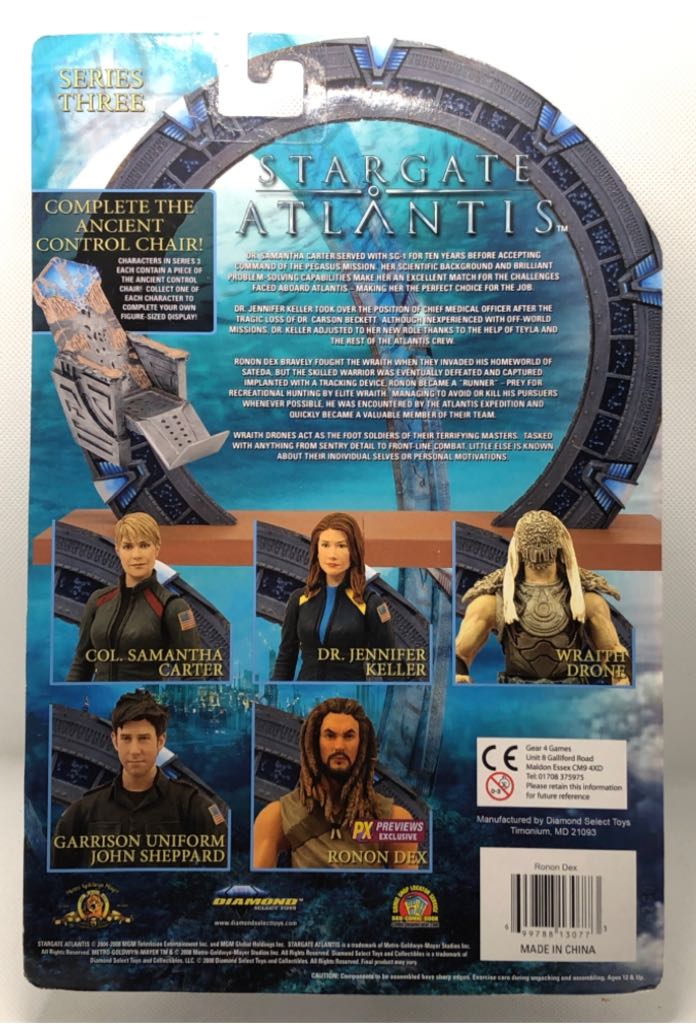 Ronon Dex - Diamond Select (Stargate Atlantis) (Stargate Atlantis) action figure collectible - Main Image 2