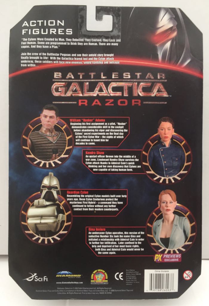 Gina Inviere - Diamond Select (Battlestar Galactica) (Battlestar Galactica) action figure collectible - Main Image 2