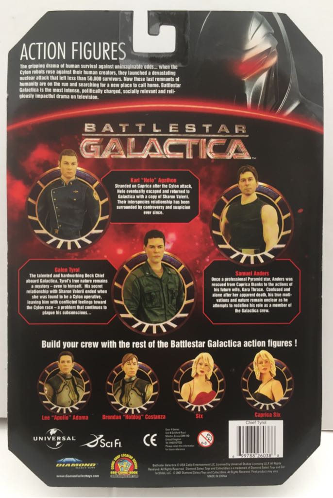 Chief Tyrol - Diamond Select (Battlestar Galactica) (Battlestar Galactica) action figure collectible - Main Image 2