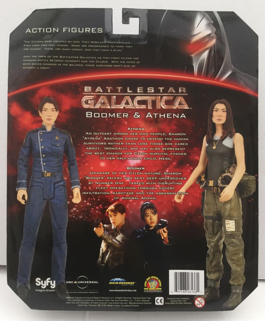 Boomer & Athena - Diamond Select (Battlestar Galactica) (Battlestar Galactica) action figure collectible - Main Image 2