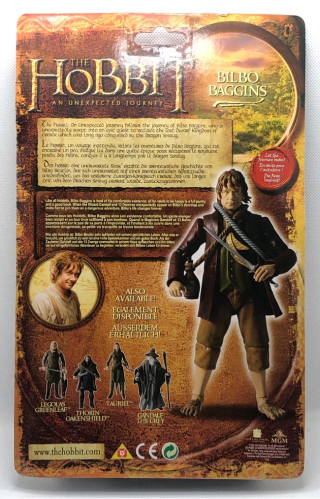 Bilbo Baggins - The Bridge Direct Inc (The Hobit) (The Hobbit) action figure collectible - Main Image 2
