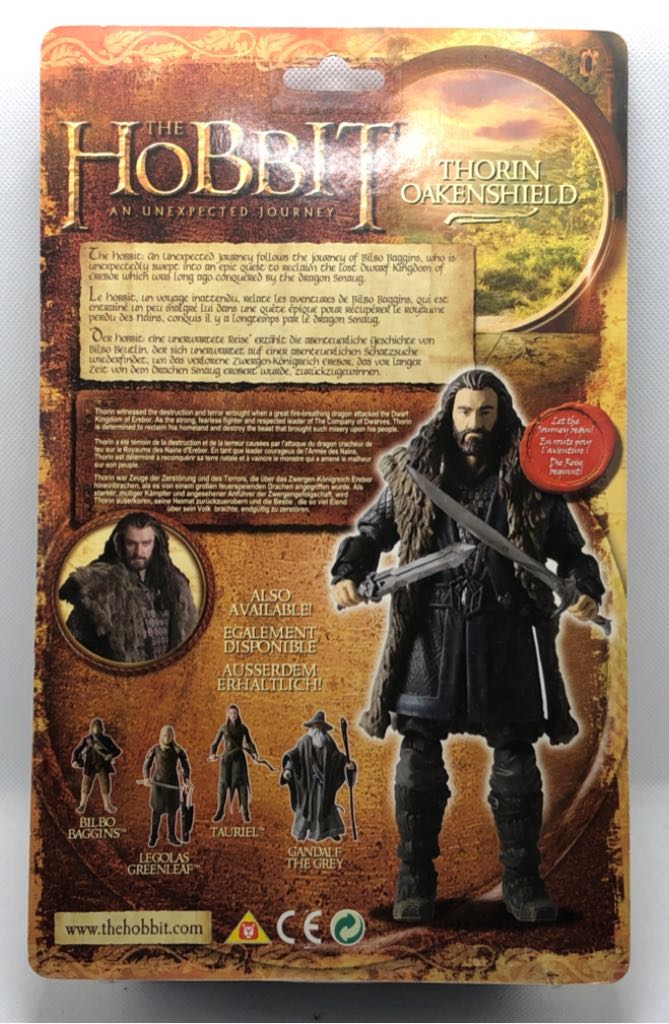 Thorin Oakenshield - The Bridge Direct Inc (The Hobit) (The Hobbit) action figure collectible - Main Image 2