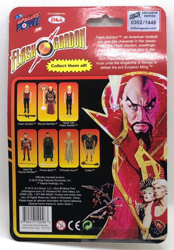 Ming The Merciless - Bif Bang Pow! (Flash Gordon) (Flash Gordon) action figure collectible - Main Image 2
