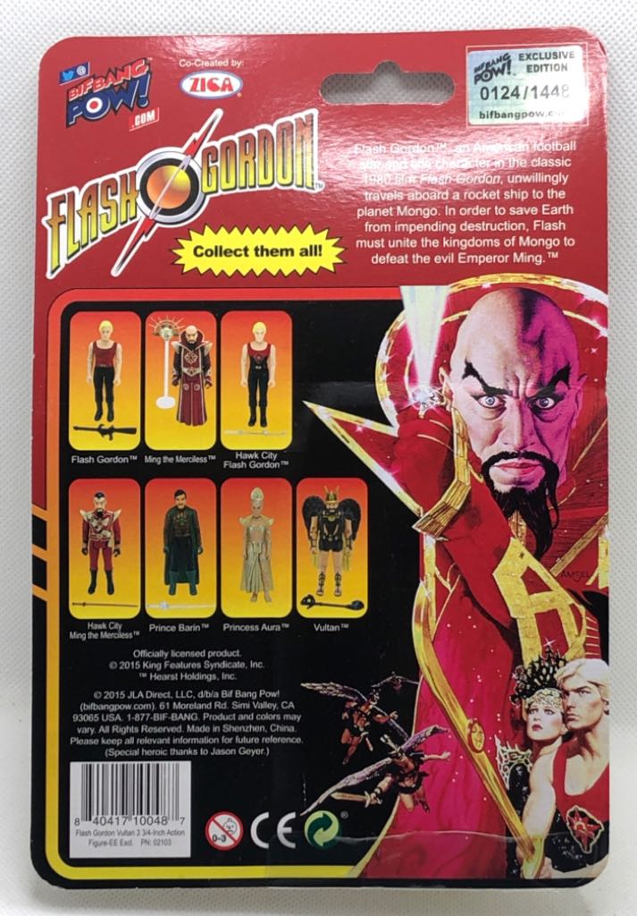 Vultan - Bif Bang Pow! (Flash Gordon) (Flash Gordon) action figure collectible - Main Image 2