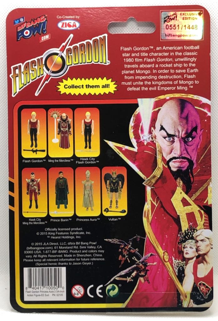 Princess Aura - Bif Bang Pow! (Flash Gordon) (Flash Gordon) action figure collectible - Main Image 2