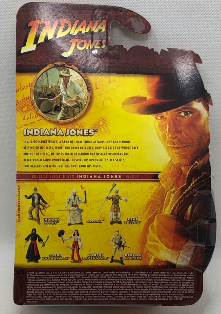 Indiana Jones (Raiders Of The Lost Ark) - Hasbro (Indiana Jones) (Indiana Jones) action figure collectible - Main Image 2