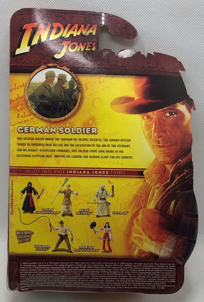 German Soldier (Raiders Of The Lost Ark) - Hasbro (Indiana Jones) (Indiana Jones) action figure collectible - Main Image 2