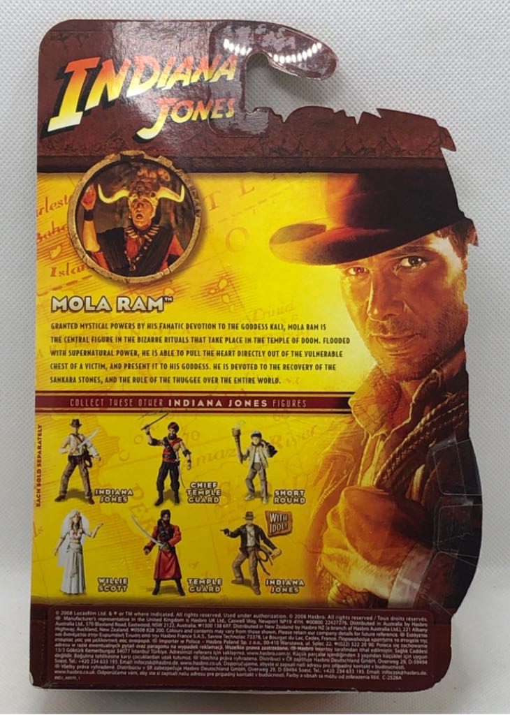 Mola Ram (Temple Of Doom) - Hasbro (Indiana Jones) (Indiana Jones) action figure collectible - Main Image 2