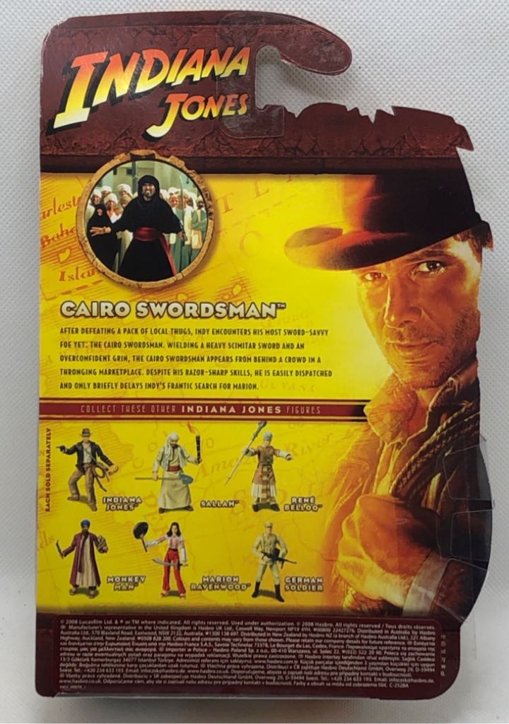 Cairo Swordsman (Raiders Of The Lost Ark) - Hasbro (Indiana Jones) (Indiana Jones) action figure collectible - Main Image 2