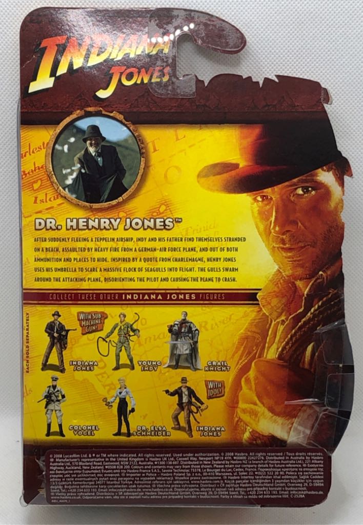 Dr. Henry Jones (Last Crusade) - Hasbro (Indiana Jones) (Indiana Jones) action figure collectible - Main Image 2