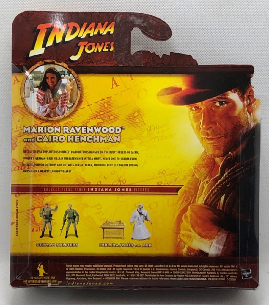 Marion Ravenwood & Cario Henchman - Hasbro (Raiders Of The Lost Ark) action figure collectible - Main Image 2