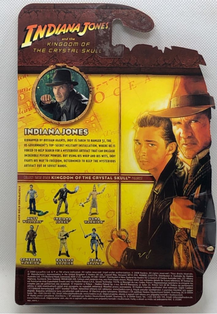Indiana Jones (Kingdom Of The Crystal Skull) - Hasbro (Indiana Jones) (Indiana Jones: Indiana Jones) action figure collectible - Main Image 2