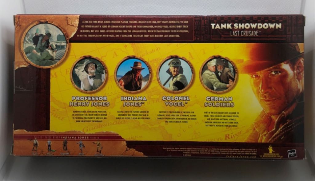 (B) Tank Showdown (Last Crusade) - Hasbro (Indiana Jones) (Indiana Jones) action figure collectible - Main Image 2