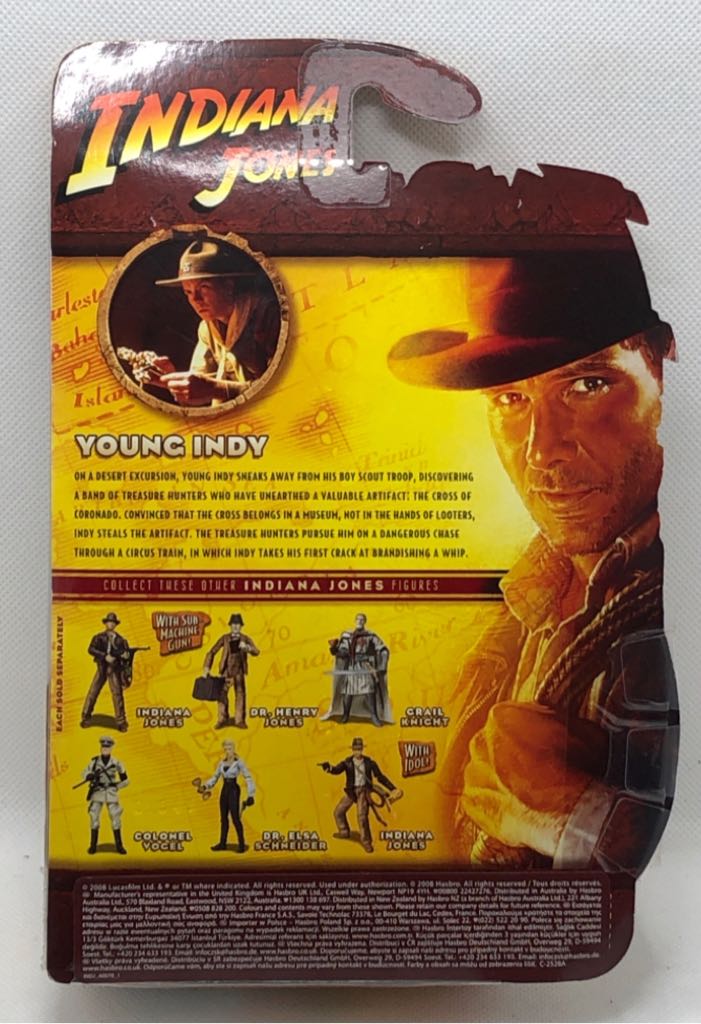 Younge Indy (Last Crusade) - Hasbro (Indiana Jones) (Indiana Jones) action figure collectible - Main Image 2