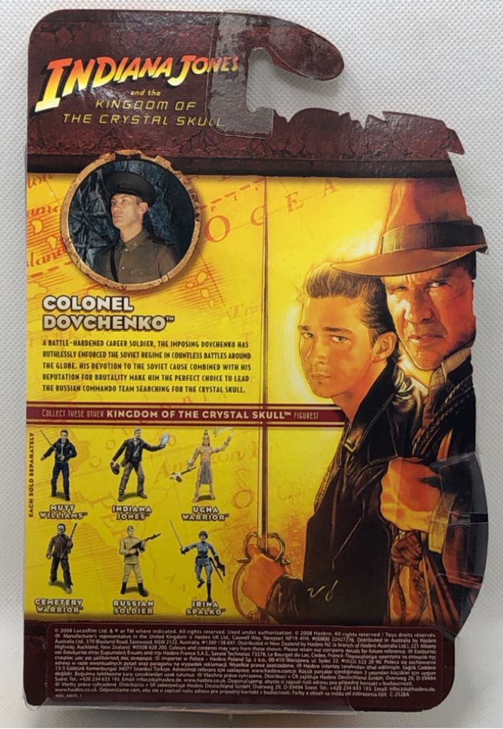 Colonel Dovchenko (Kingdom Of The Crystal Skull) - Hasbro (Indiana Jones) (Indiana Jones) action figure collectible - Main Image 2