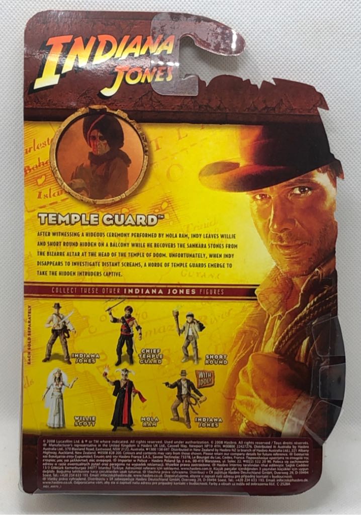 Temple Guard (Temple Of Doom) - Hasbro (Indiana Jones) (Indiana Jones) action figure collectible - Main Image 2