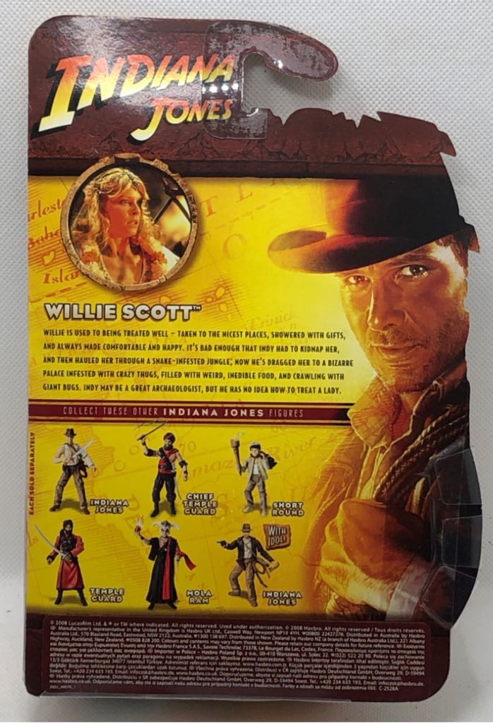 Willie Scott - Hasbro (Temple of Doom) action figure collectible - Main Image 2