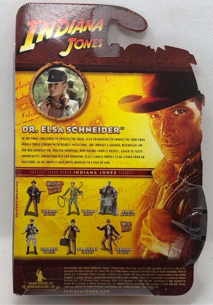 Dr. Elsa Schneider (Last Crusade) - Hasbro (Indiana Jones) (Indiana Jones) action figure collectible - Main Image 2