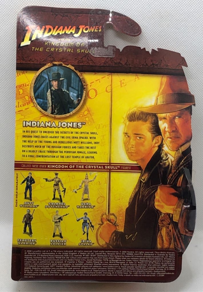 Indiana Jones (Kingdom Of The Crystal Skull) - Hasbro (Indiana Jones) (Indiana Jones) action figure collectible - Main Image 2