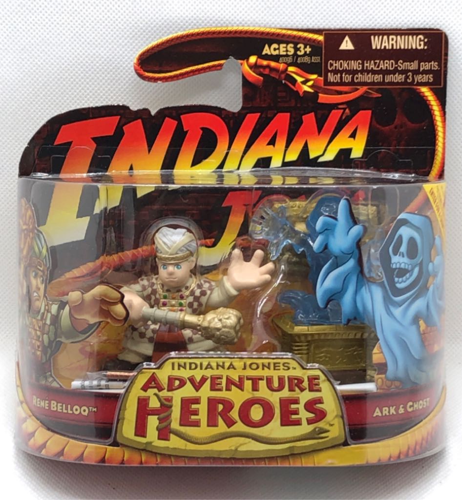 Rene Belloq & Ark Ghost - Hasbro (Indiana Jones Adventure Heroes) (Indiana Jones) action figure collectible - Main Image 1