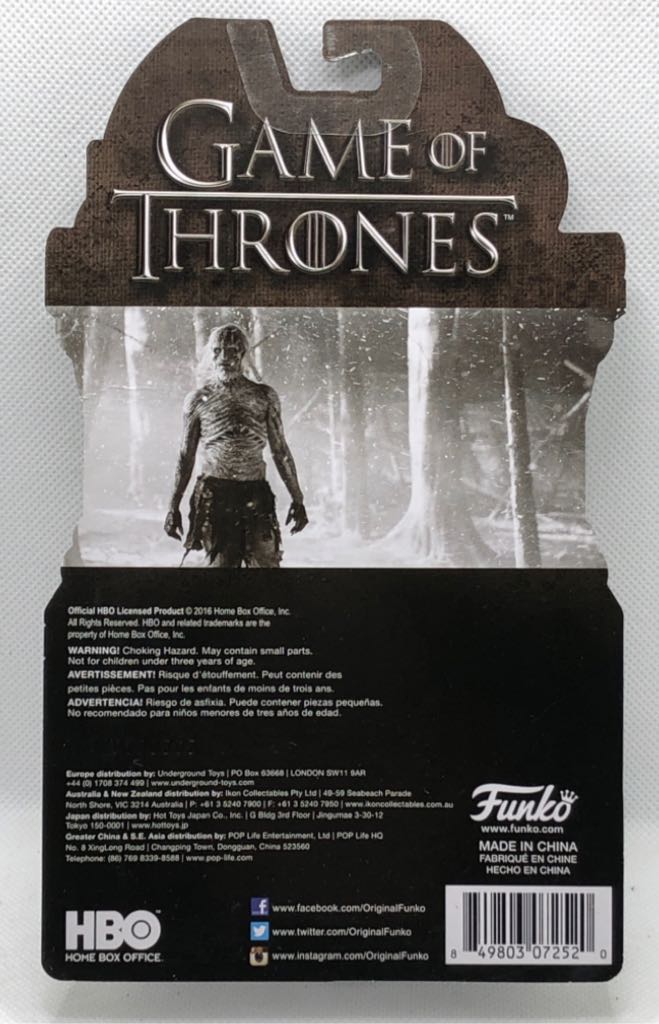White Walker - Funko (Game Of Thrones) (Game Of Thrones) action figure collectible - Main Image 2