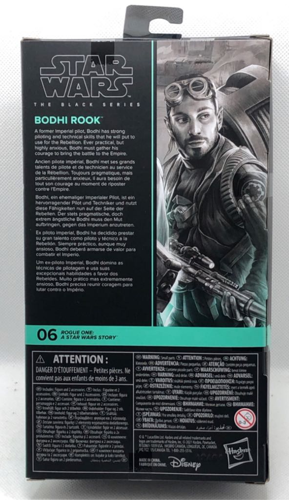 Bodhi Rook - Hasbro (Star Wars Black 6”) (Star Wars Black 6 inch) action figure collectible - Main Image 2