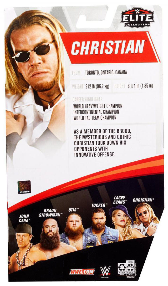 Christian  - Mattel (WWE Elite Collection) action figure collectible [Barcode 887961830477] - Main Image 2