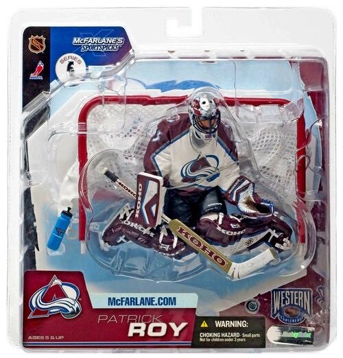 Patrick Roy Colorado Avalanche - McFarlane (NHL Series 6) action figure collectible [Barcode 0787926701746] - Main Image 1