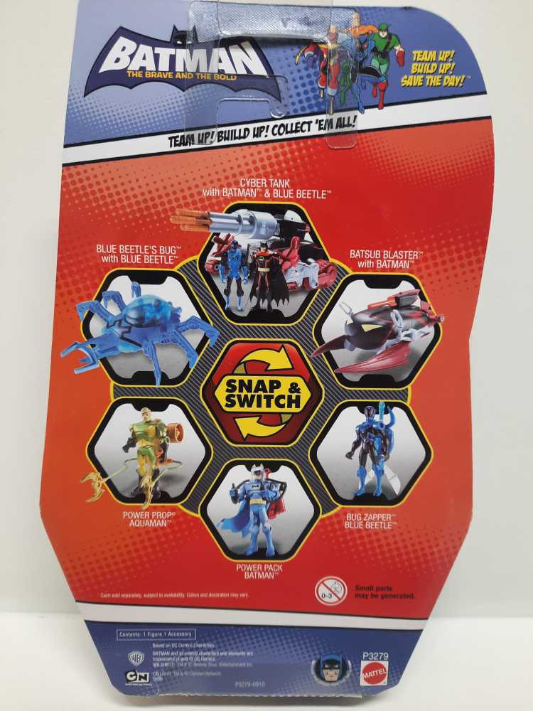 Batman The Brave And The Bold Black Manta - Mattel (Batman Animated Series) action figure collectible [Barcode 027084732764] - Main Image 2