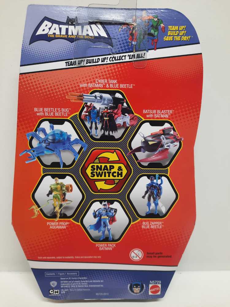 Batman The Brave And The Bold Cyclone Spinner Red Tornado - Mattel (Batman Animated Series) action figure collectible [Barcode 027084681901] - Main Image 2