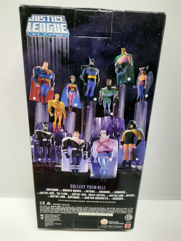 Hawk Girl  (DC: JLU: 10”) action figure collectible [Barcode 027084377071] - Main Image 2