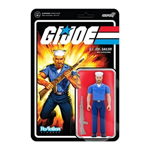 Sailor (Pink w/ Beard) - Super7 (G.I. Joe) action figure collectible [Barcode 840049815162] - Main Image 1