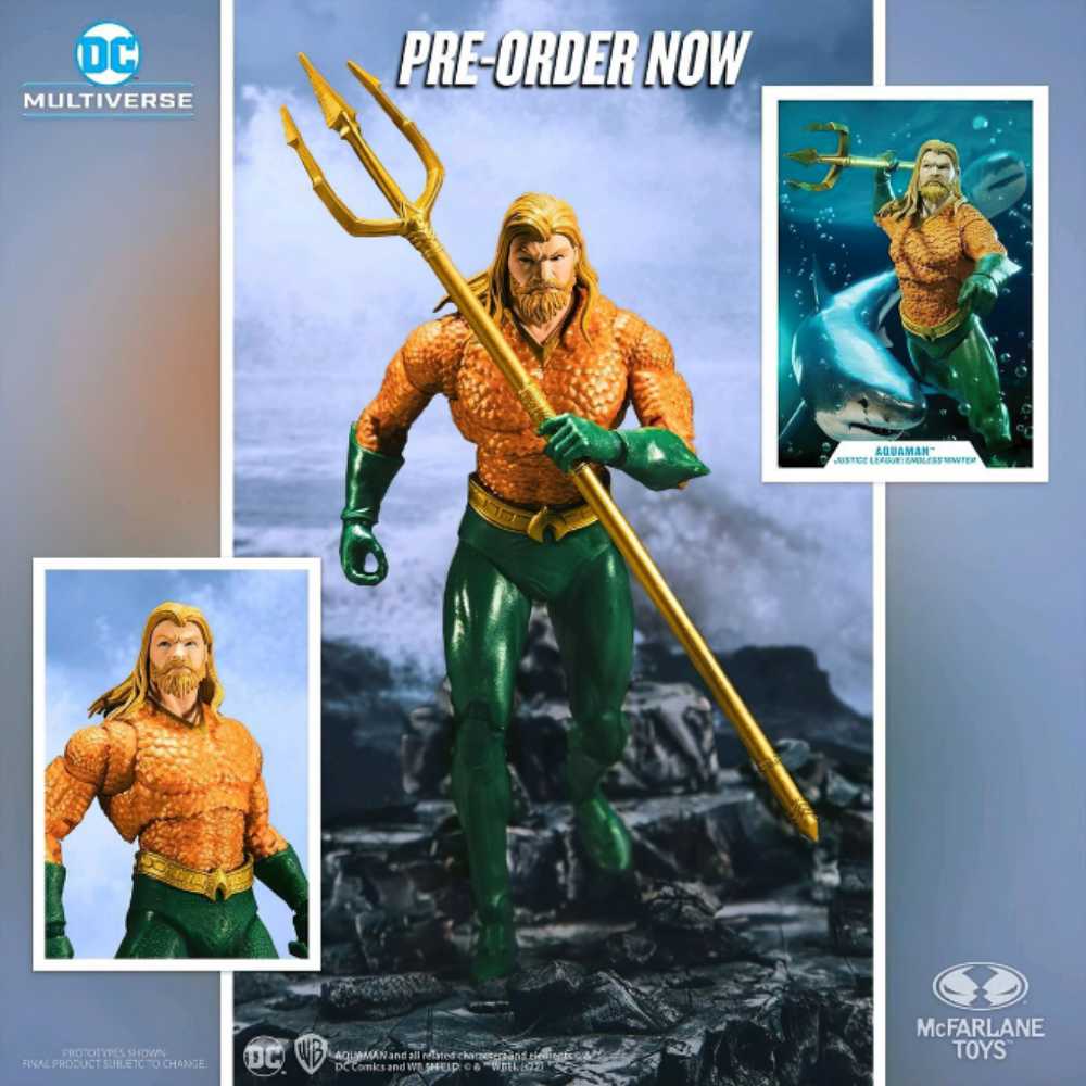 Aquaman - McFarlane Toys (DC Multiverse: Endless Winter) action figure collectible [Barcode 787926152173] - Main Image 3