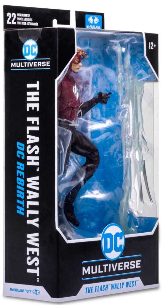 The Flash Wally West - McFarlane Toys (DC Multiverse) (DC Rebirth) action figure collectible [Barcode 787926152432] - Main Image 3
