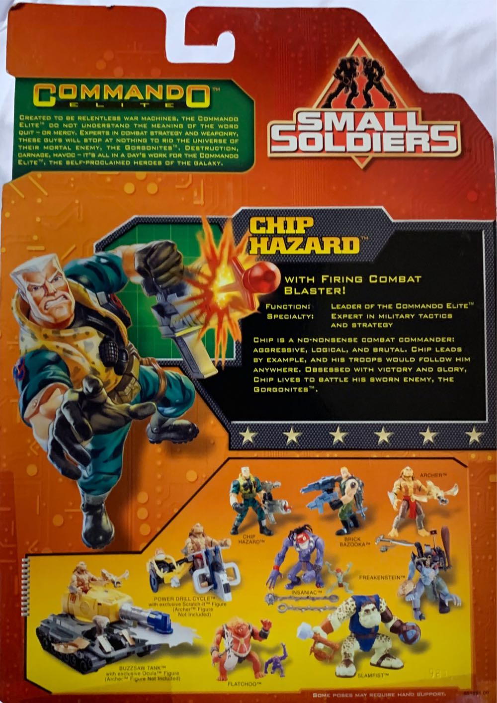 Small Soldiers: Chip Hazard (Platoon Leader)  action figure collectible - Main Image 2