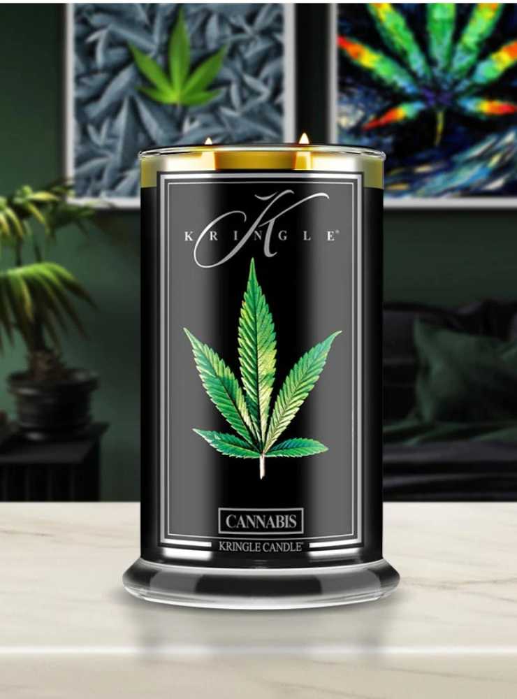 CANDLE: Reserve Line Kringle Candle Cannabis 2022 - Kringle Candle (Kringle Exclusive Candles) action figure collectible [Barcode 846853080758] - Main Image 4