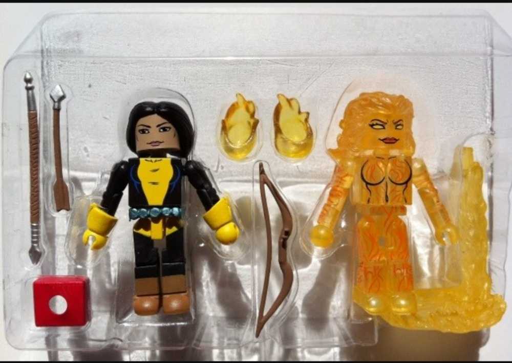 Mirage and Magma - Diamond Select (Marvel: Minimates) action figure collectible - Main Image 2