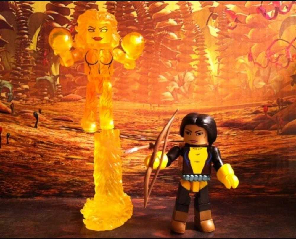 Mirage and Magma - Diamond Select (Marvel: Minimates) action figure collectible - Main Image 3