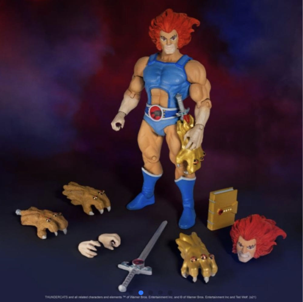Lion-O (2.0) - Super7 (Thundercats) action figure collectible [Barcode 840049815414] - Main Image 3