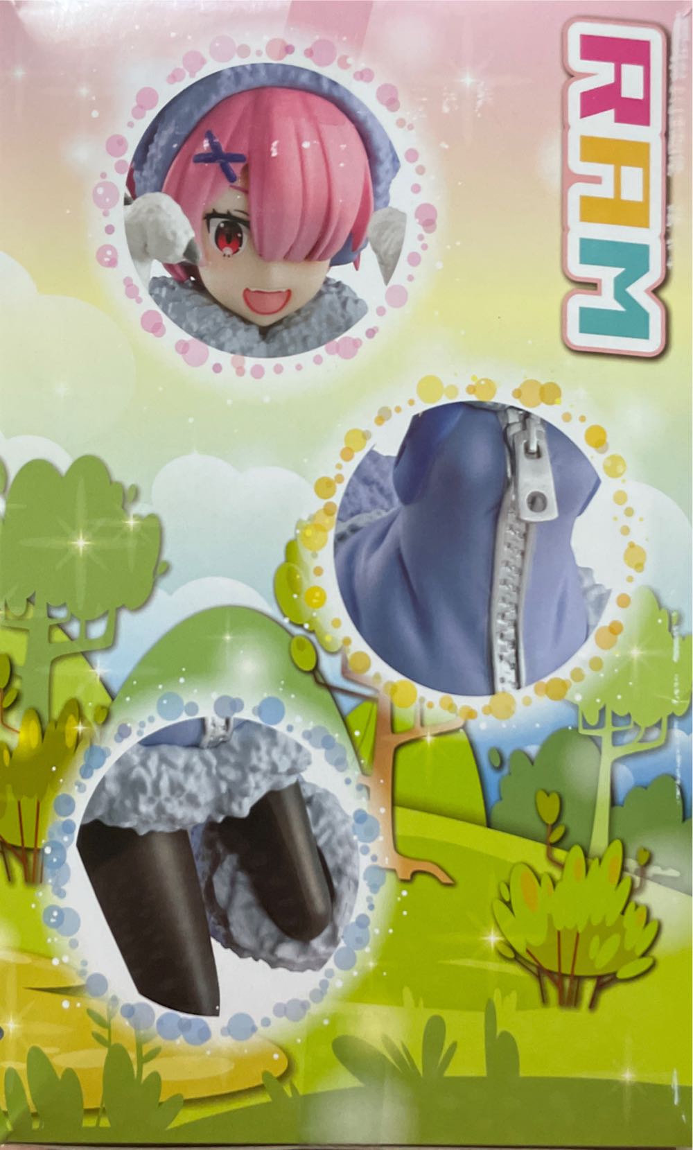 Re:Zero - Ram Wolf Purple - FuRyu action figure collectible - Main Image 2