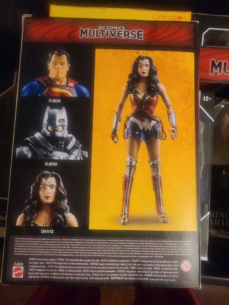 Mattel DC Comics Multiverse Batman V Superman - Wonder Woman 12 In - Mattel (Wonder Woman) action figure collectible [Barcode 887961220940] - Main Image 2