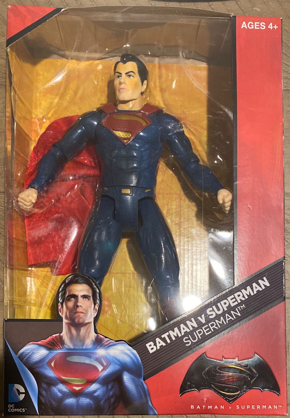 Mattel Batman v Superman: Dawn of Justice Multiverse Movie Master Superman Figure - Mattel (Superman) action figure collectible [Barcode 887961220933] - Main Image 2