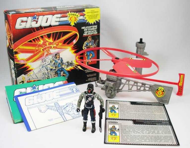 Cobra Battle Copter - Hasbro (GI Joe Vintage) action figure collectible - Main Image 2