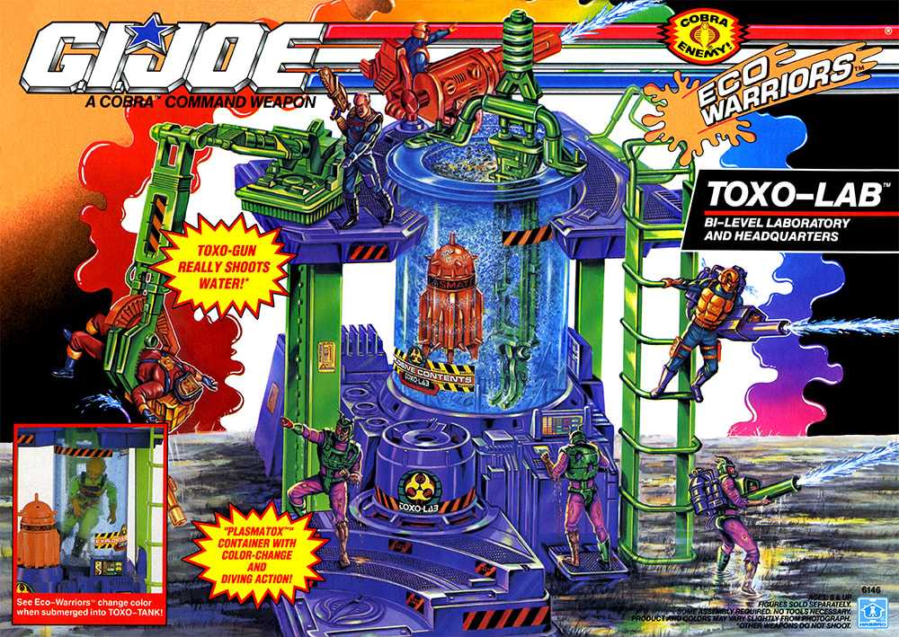 Cobra Toxo-lab - Hasbro (GI Joe Vintage) action figure collectible - Main Image 1